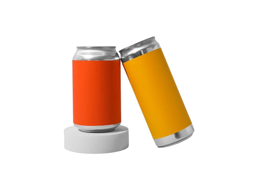 orange and yellow cans on white podium 2026 09 24 09 49 37 utc